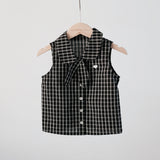 Mes Kids Des Fleurs :: Bow Tie Shirt Black