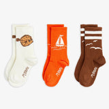 Mini Rodini :: Sailing Boats 3-Pack Socks
