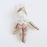 Isathena :: Faded Beige Double Gauze Mini Rabbit Doll