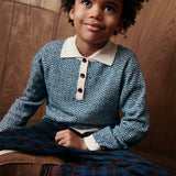 Fub :: Check Pants Dark Navy