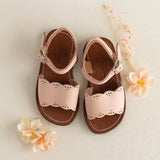 Adelisa & Co :: Leather Sandals Pink Sorbet Bella