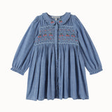 [Drop2] Emile Et Ida - Robe Smockee Chambray