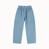 Emile Et Ida - Pantalon Denim Genouillere Bleu Delave