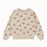 Emile Et Ida - Sweat Imprime Ao Grand Dog Farine