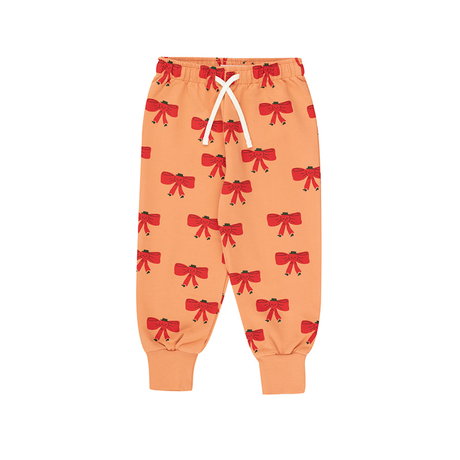 Tiny Cottons :: Tiny Bow Sweatpant Light Rust