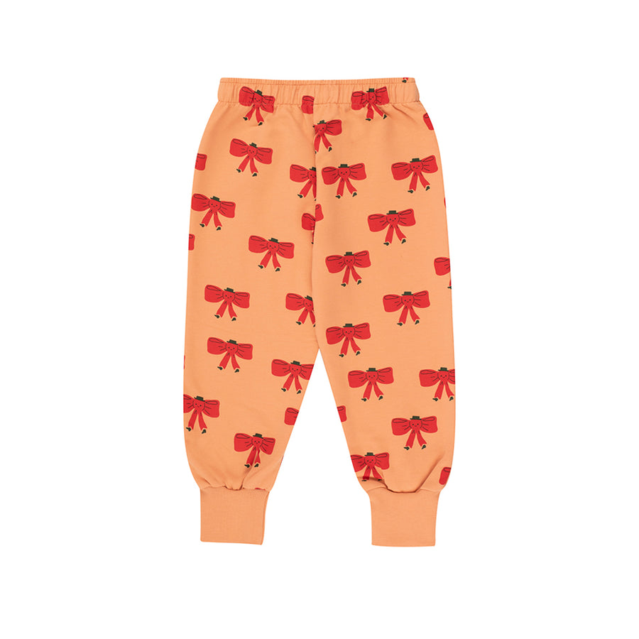 Tiny Cottons :: Tiny Bow Sweatpant Light Rust