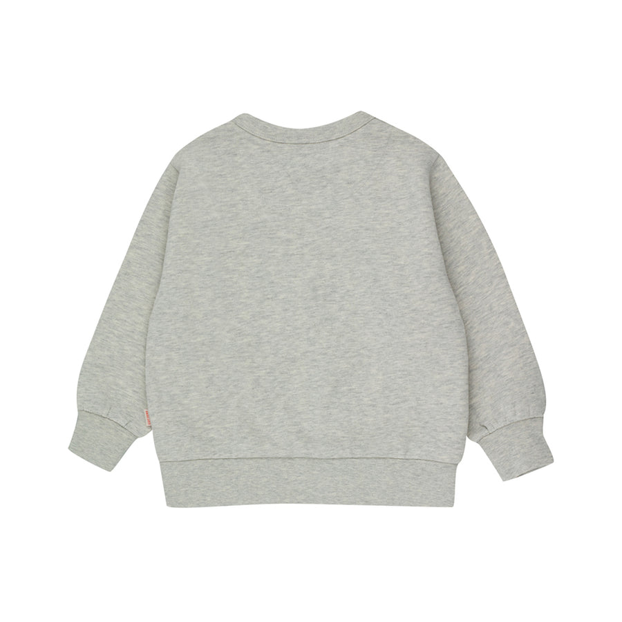 Tiny Cottons :: Chamonix Poodles Sweatshirt Light Grey Heather