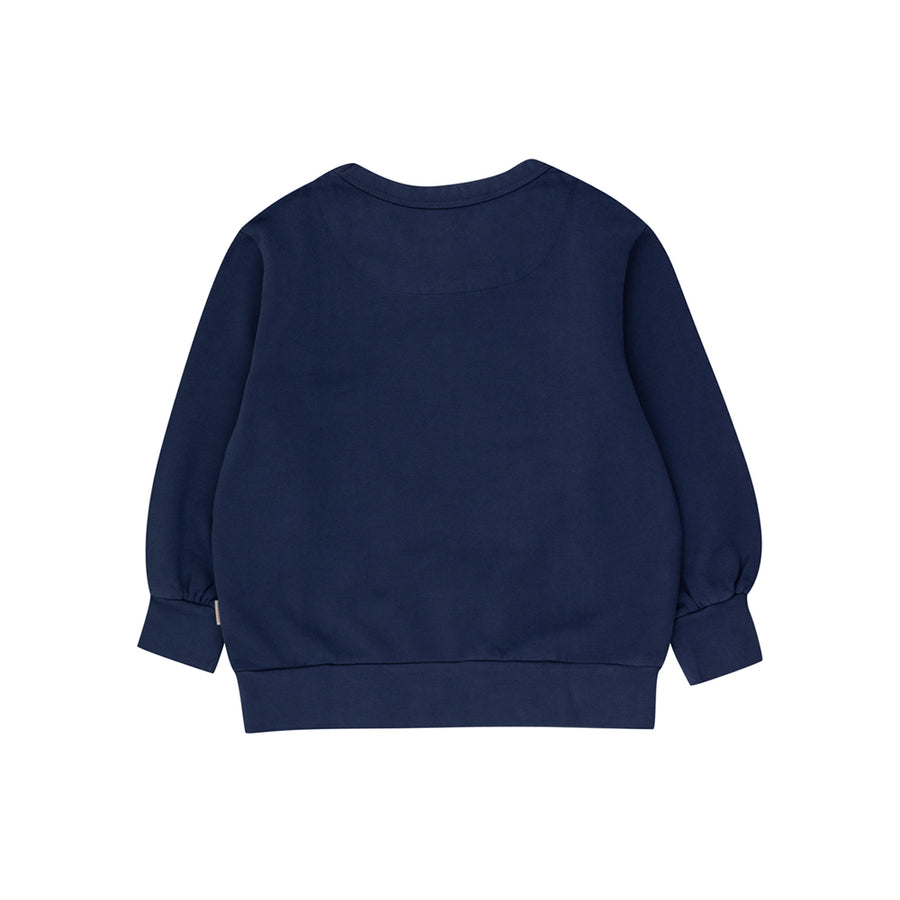 Tiny Cottons :: Chamonix Twins Sweatshirt Light Navy
