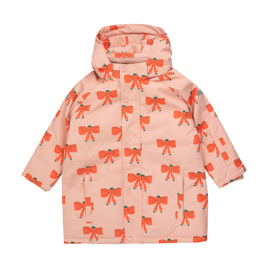 Tiny Cottons :: Tiny Bow Snow Jacket Peach