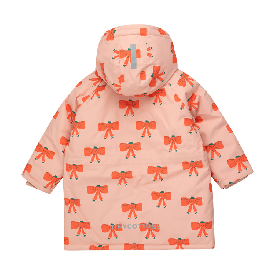 Tiny Cottons :: Tiny Bow Snow Jacket Peach