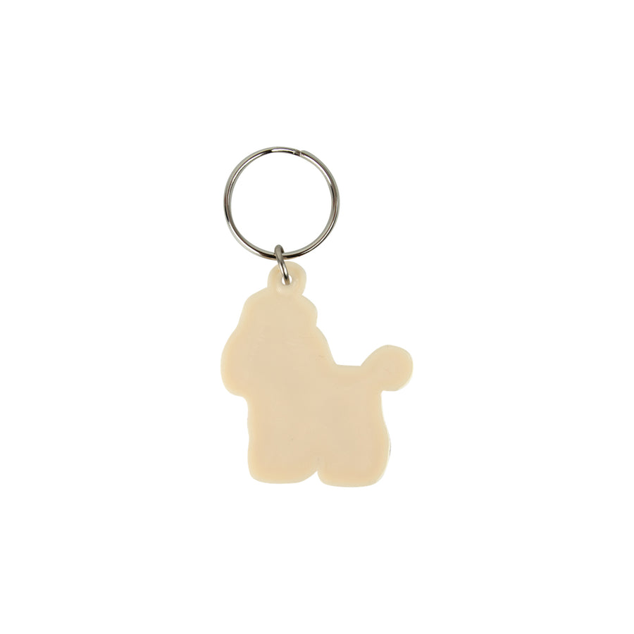 Tiny Cottons :: Poodle Key Chain Brown