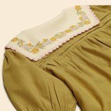 Apolina :: Bette Dress Dried Moss