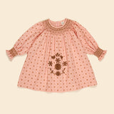 Apolina :: Cece Smock Dress Meadow Calico Ribbon