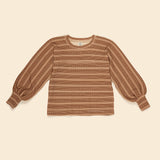 Apolina :: Roberta Jersey Ls Top Kanna Stripe