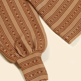 Apolina :: Roberta Jersey Ls Top Kanna Stripe