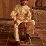 Apolina :: Simona Jersey Cardigan Meadow Calico