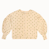 Apolina -  Simona Jersey Cardigan Meadow Calico