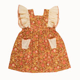 Apolina -  Ursina Frill Pinafore Autumn Harvest Floral