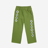 Bobo Choses :: Bobo Choses Diamonds Straight Pants Olive