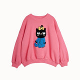 Mini Rodini - Cat Chenille Sweatshirt Pink