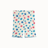 Mini Rodini - Flowers Aop Picot Edge Pointelle Bike Shorts Multi