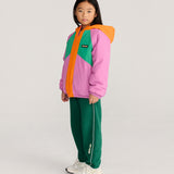 Bobo Choses - Almost Moire All Over Reversible Anorak Fuchsia