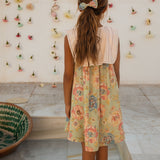 Bachaa -  Azur Dress Watercolor Print
