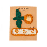 Emile Et Ida :: Barrette Lot De 2 Coeur