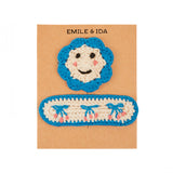 Emile Et Ida :: Barrette Lot De 2 Blue