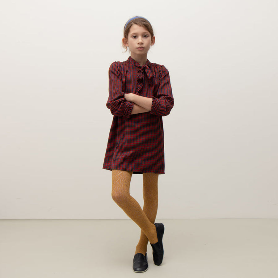 Caramel :: Belford Dress Multicheck