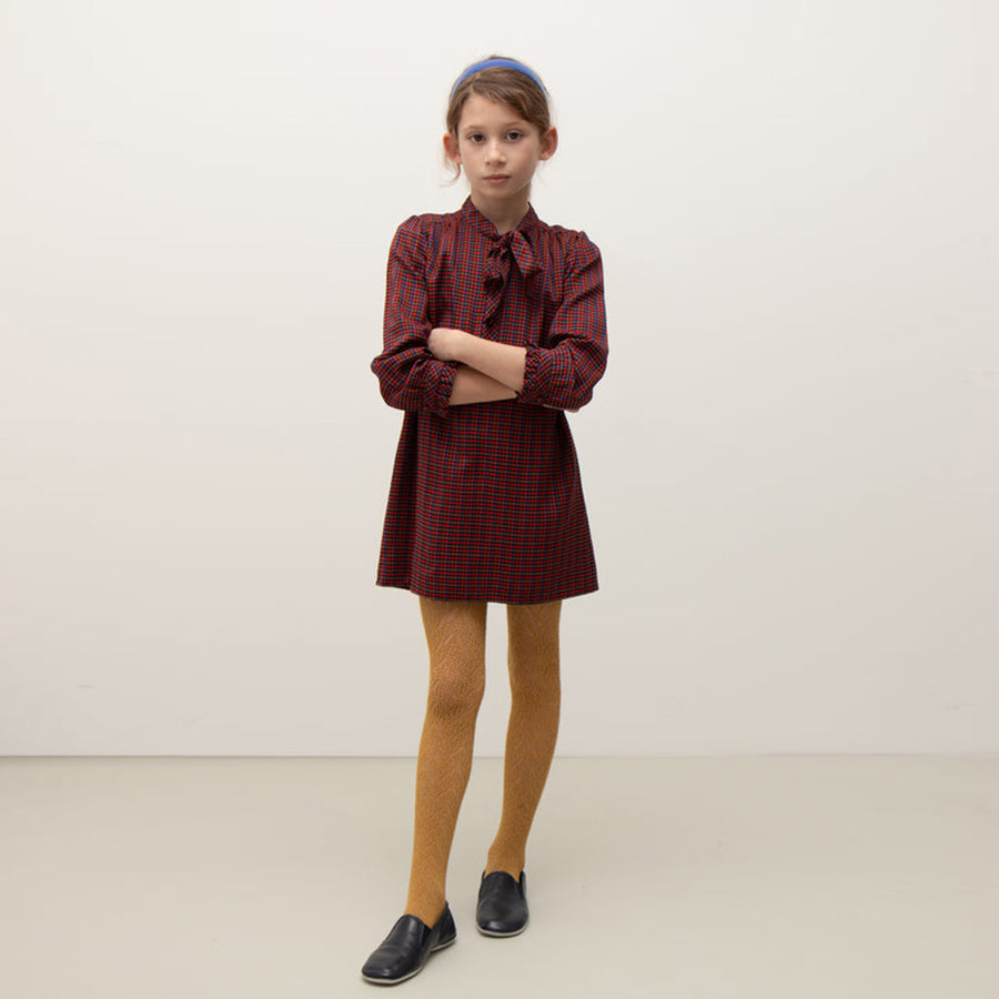 Caramel :: Belford Dress Multicheck