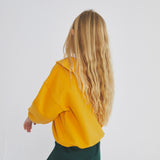 Birinit Petit :: Mustard Embroidered Hoodie