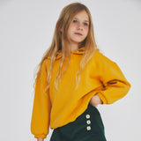 Birinit Petit :: Mustard Embroidered Hoodie