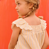 Louise Misha :: Blouse Gia Yellow Sunny Stripes