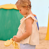 Louise Misha :: Blouse Gia Yellow Sunny Stripes