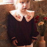 Bachaa :: Angel Romper Burgundy