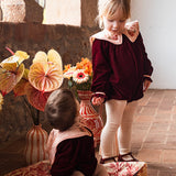 Bachaa :: Angel Romper Burgundy