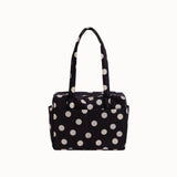 Baggu - Everyday Cloud Bag Black and Cream Polka Dot