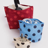 Baggu - Go Pouch Set Polka Dot Mix