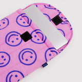 Baggu - Puffy Laptop Sleeve 13"/14" Pop Pink Happy