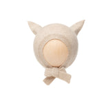 Bambolina :: Fox Kitty Hat White Almond