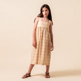 Birinit Petit :: Castelflorite Embroidered Midi Dress