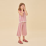 Birinit Petit :: Cherry Flower Bell Bottom Pants