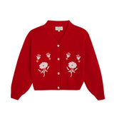Birinit Petit :: Cherry Openwork Jacket