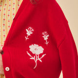 Birinit Petit :: Cherry Openwork Jacket