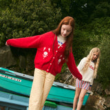 Birinit Petit :: Cherry Openwork Jacket