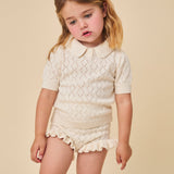 Birinit Petit :: Ivory Openwork Bloomer Short