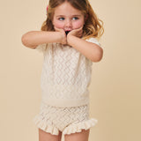 Birinit Petit :: Ivory Openwork Bloomer Short