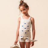 Birinit Petit :: Knit Short With Floral Embroidery