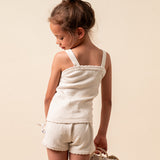 Birinit Petit :: Knit Short With Floral Embroidery